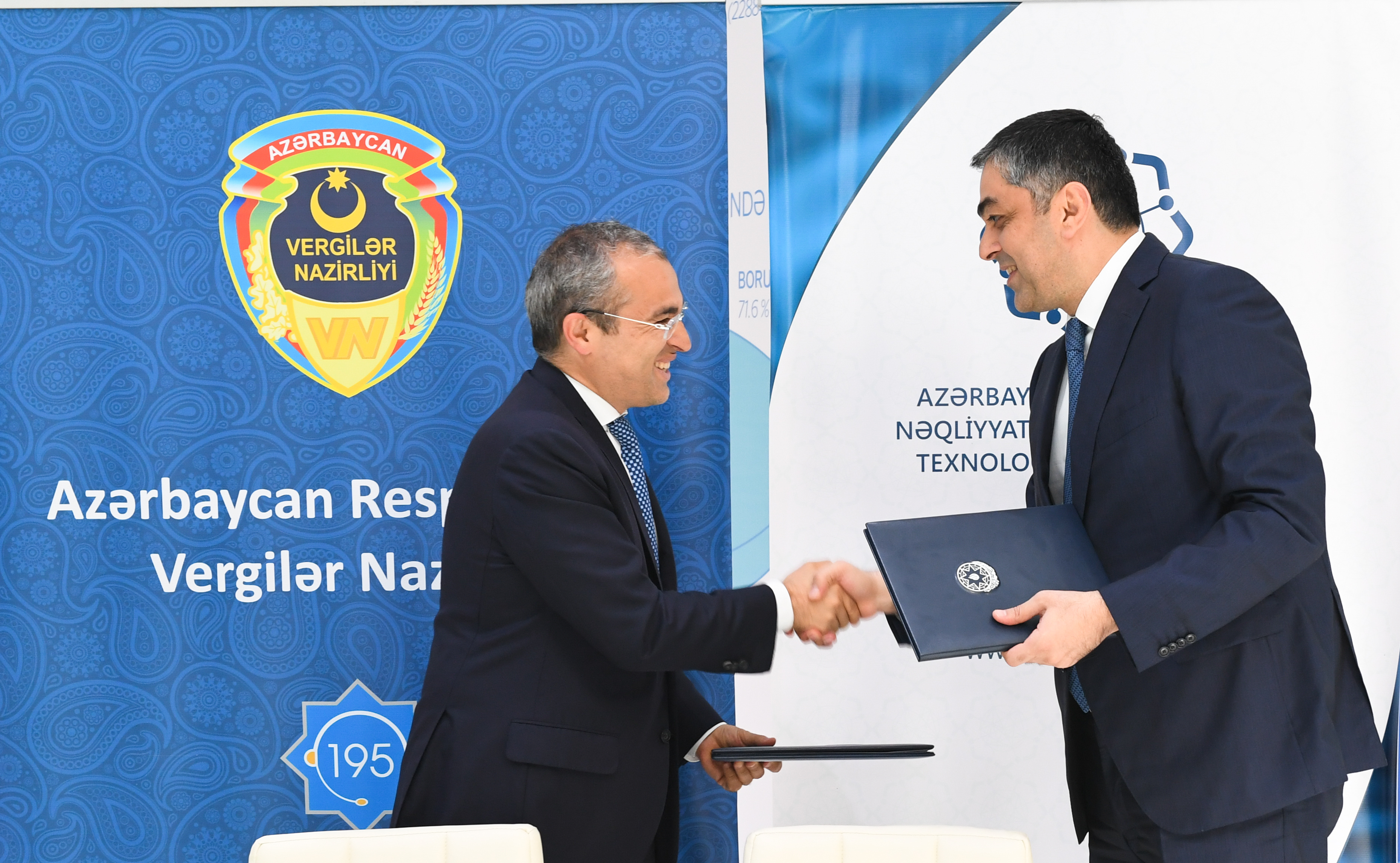 Cabbarov və Quluzadə razılaşma protokolunu imzaladı    - FOTOLAR