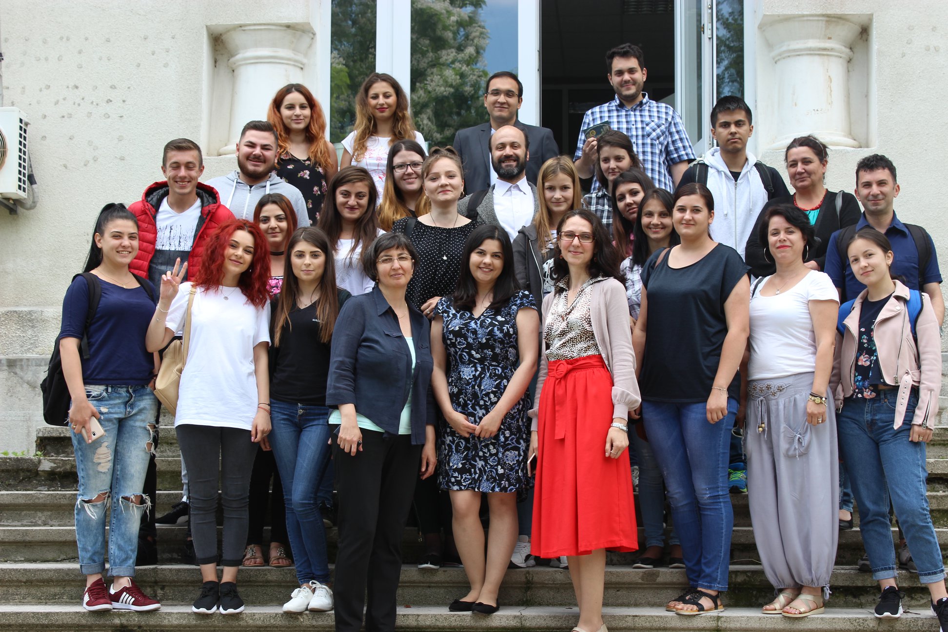 Qərbi Kaspinin müəllimləri Rumıniya Universitetində    - FOTOLAR