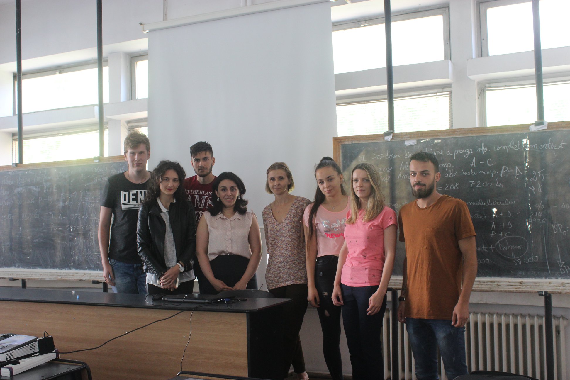 Qərbi Kaspinin müəllimləri Rumıniya Universitetində    - FOTOLAR