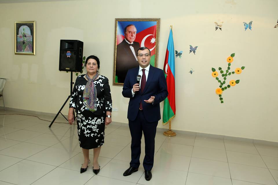 Sahil Babayev qocalar evində   - FOTOLAR