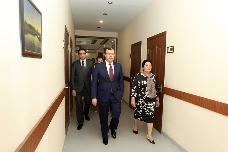 Sahil Babayev qocalar evində   - FOTOLAR