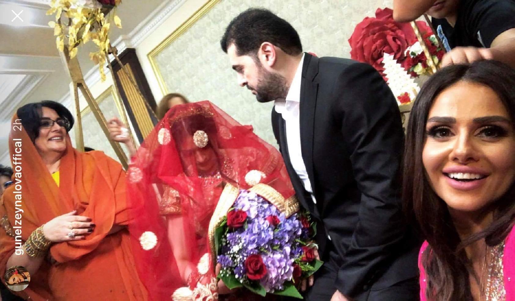 Tunarın xınası oldu -  FOTOLAR+VİDEO