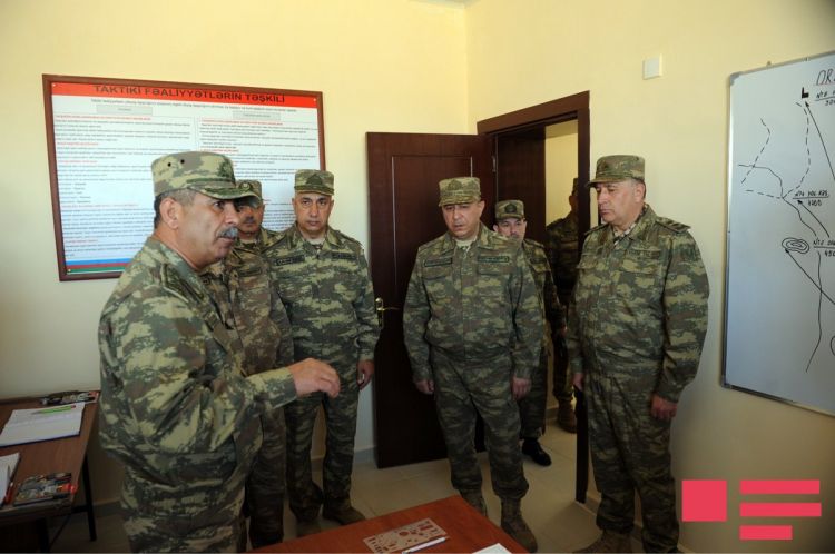 Ordumuz döyüş əmrini yerinə yetirməyə tam hazırdır -  Zakir Həsənov (FOTOLAR)