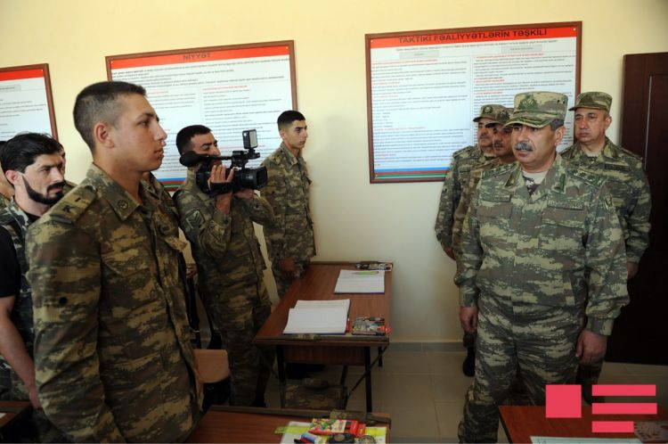 Ordumuz döyüş əmrini yerinə yetirməyə tam hazırdır -  Zakir Həsənov (FOTOLAR)