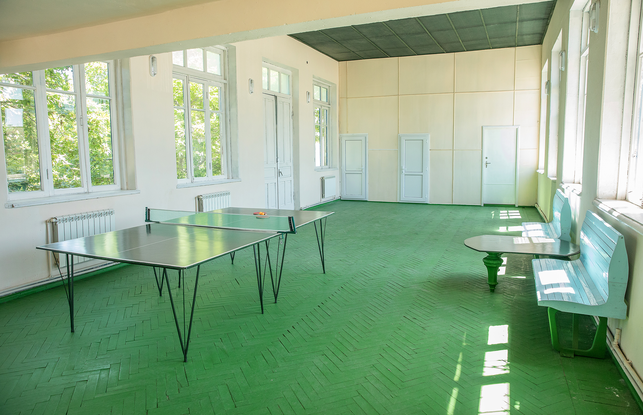 Yeni idman zalı istifadəyə verildi    - FOTOLAR