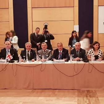 Əflatun Amaşov Albaniyada -  FOTO