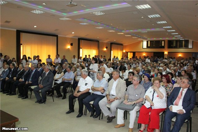 Elçibəyin yubileyinə Əli Kərimli qatılmadı  - FOTOLAR