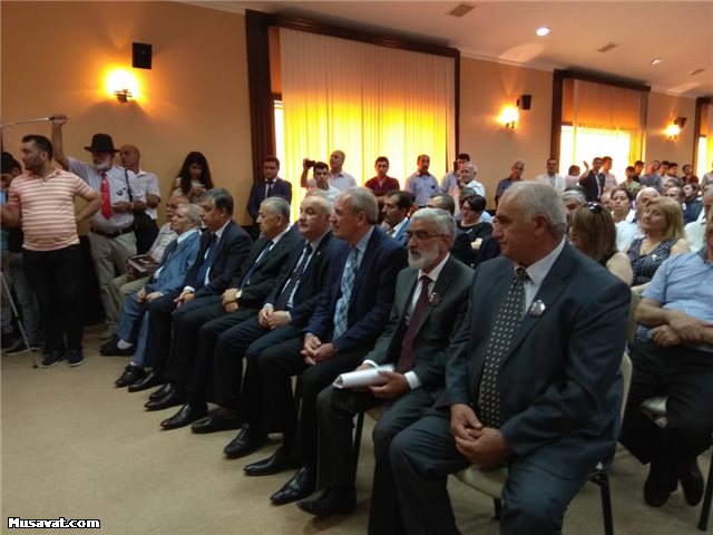 Elçibəyin yubileyinə Əli Kərimli qatılmadı  - FOTOLAR