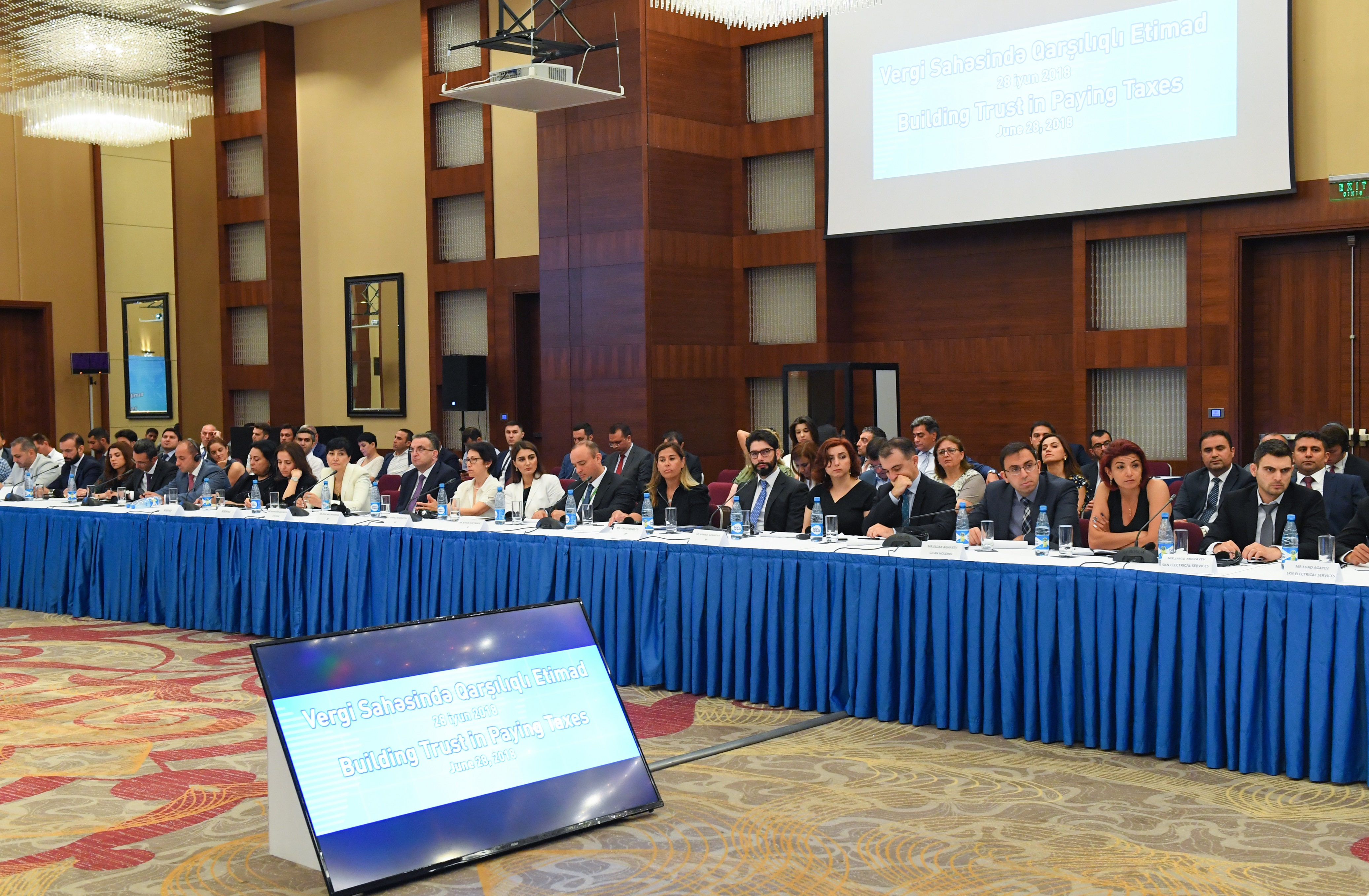 Azərbaycanda Amerika Ticarət Palatasının üzvləri ilə görüş keçirildi   - FOTOLAR