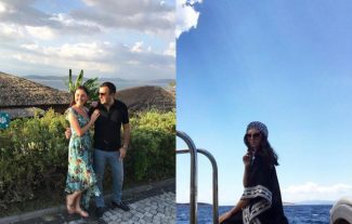 Mərhum nazirin oğlu ilə Safurə Türkiyədə istirahətdə â€“  FOTOLAR