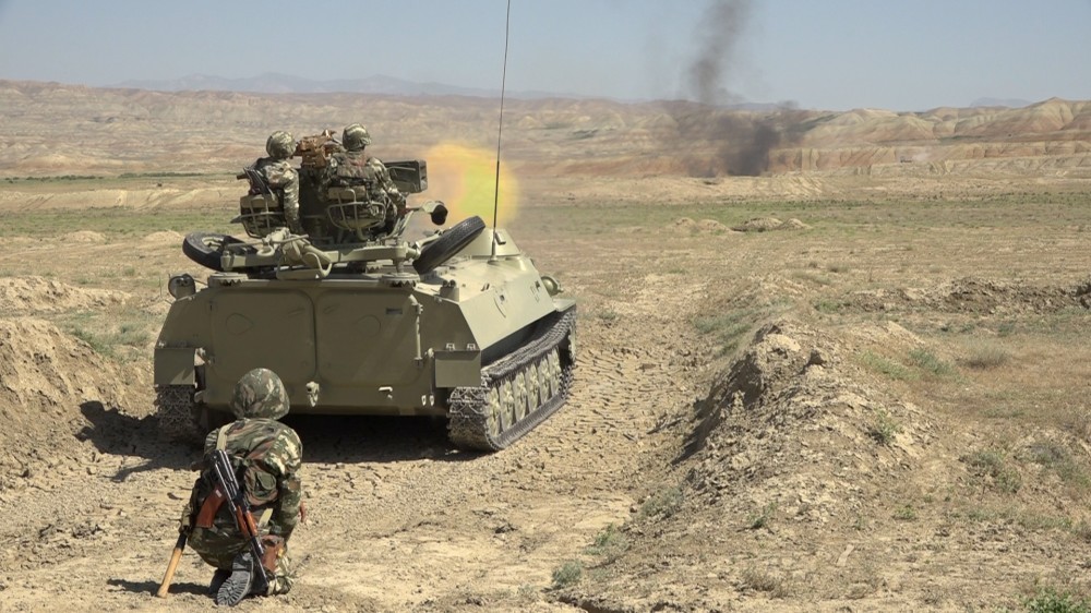 Düşmənin hədəfləri məhv edildi - FOTOLAR