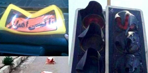 İstilər işıqforları əritdi   - FOTO