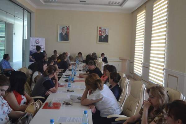 Gədəbəydə dəyirmi masa -  Â«Təhlükəsiz gələcək -Dayanıqlı İnkişaf Məqsədlərinin ictimai təbliğiÂ»