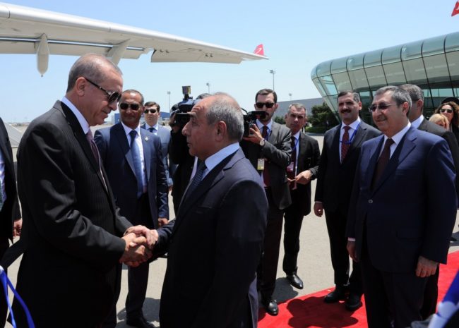 Əliyev Ərdoğanı belə qarşıladı   - VİDEO - FOTOLAR (YENİLƏNİB)