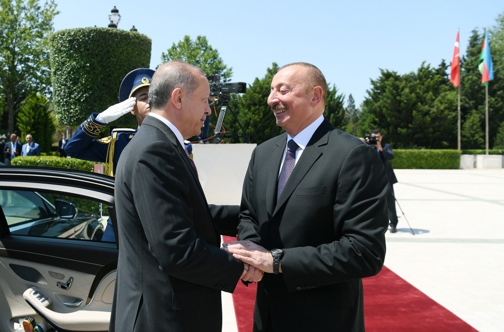 Əliyev Ərdoğanı belə qarşıladı   - VİDEO - FOTOLAR (YENİLƏNİB)