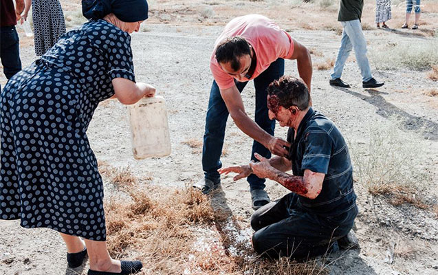 Bakıda sərnişinlə dolu avtobus Kamaza ÇIRPILDI    - ÖLƏN VƏ YARALANANLAR VAR (FOTOLAR-YENİLƏNİB-3)