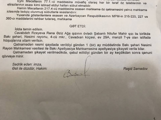 Bakıda kişi məhkəmə zalında öldü,  hakim ölünün xeyrinə qərar çıxardı - FOTO