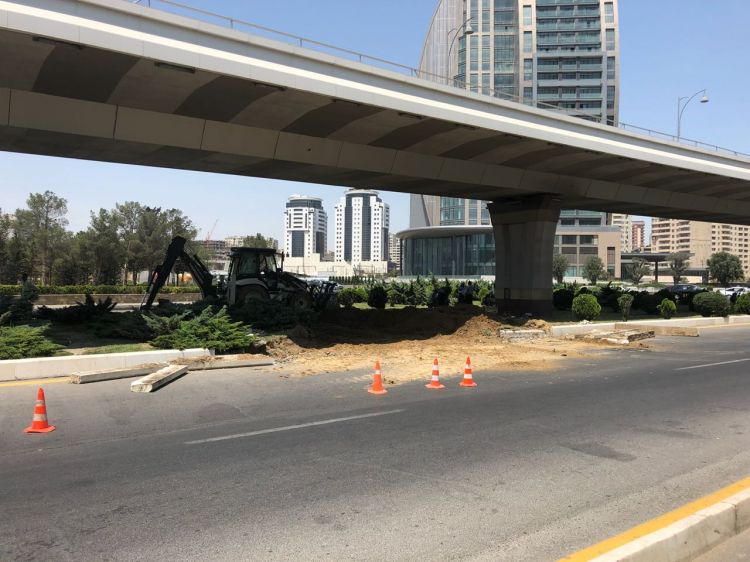 Bakıda bu yollar bağlanır   - FOTO 