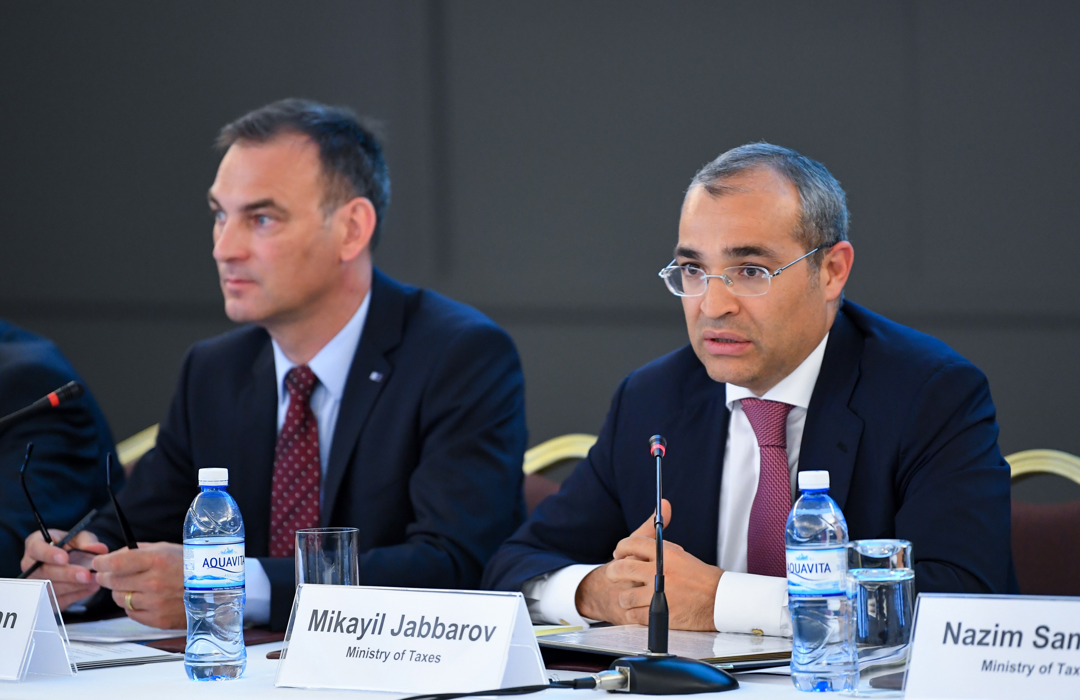 Mikayıl Cabbarov sahibkarlarla görüşdü  - FOTOLAR