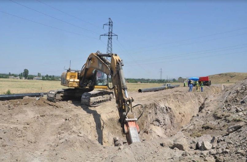 Tovuzda içməli su təchizatı yaxşılaşdırılır    - FOTOLAR