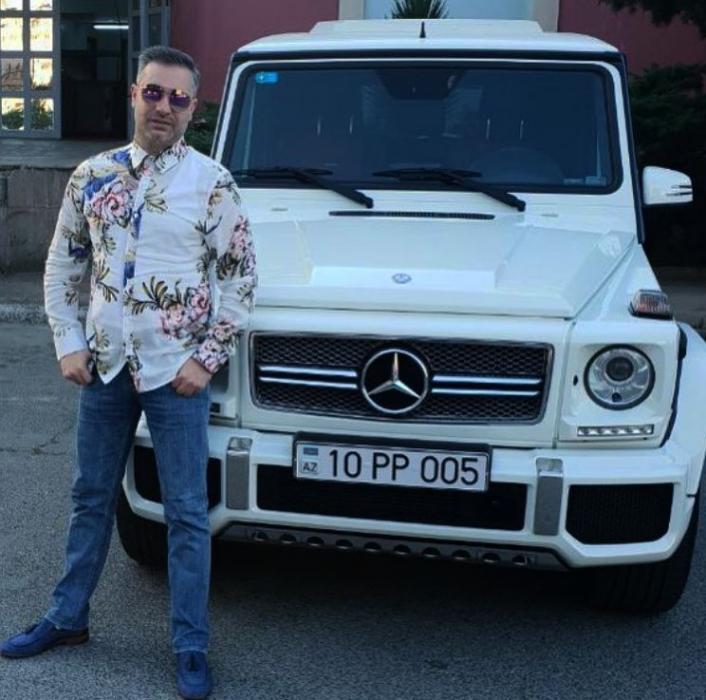 Rüfət bahalı avtomobilini nümayiş etdirdi  - FOTO