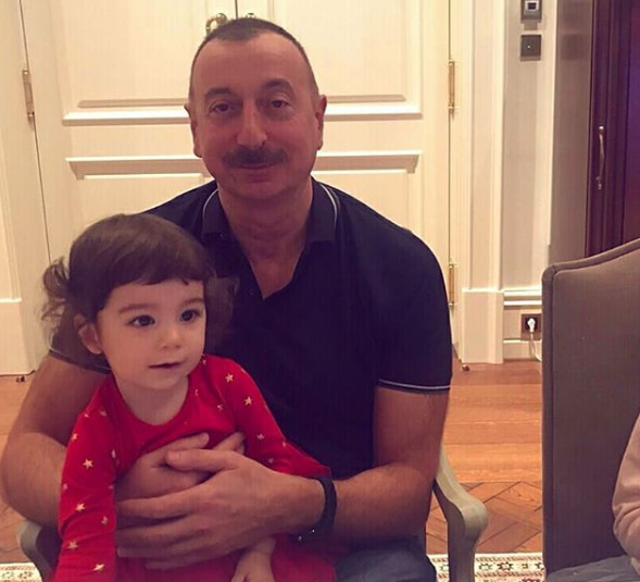 İlham Əliyevin ailəsində    özəl gün - FOTO