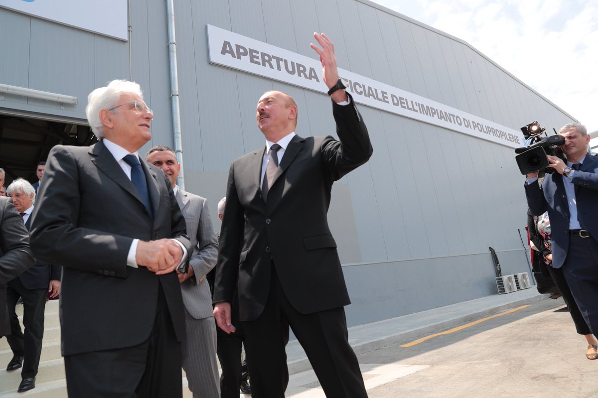 Prezidentlərin görüşü İtaliya mətbuatında -   FOTOLAR