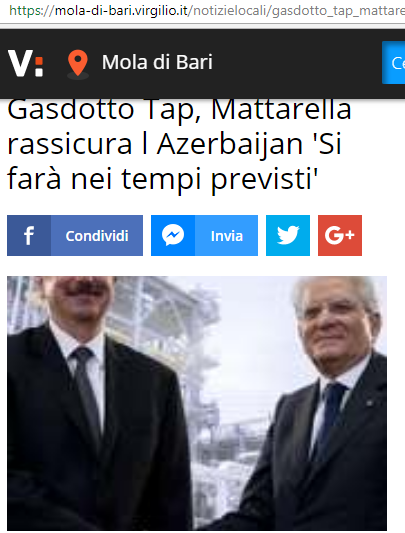 Prezidentlərin görüşü İtaliya mətbuatında -   FOTOLAR