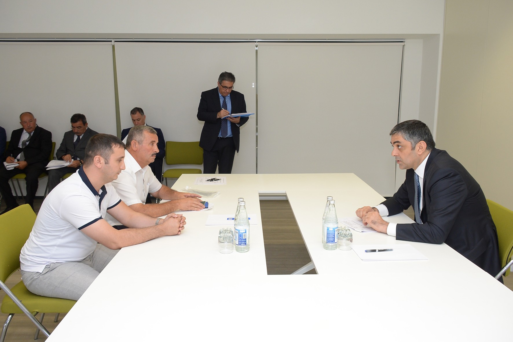 Ramin Quluzadə Qaxda vətəndaşlarla görüşdü  - FOTO