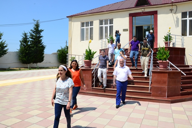 Azərbaycan Dəmir Yolları Mətbuat gününü   Lokomotivdə təşkil etdi (FOTOLAR)