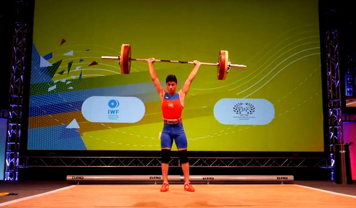 Atletimiz Avropa birinciliyinin qızıl medalçısı oldu - FOTO