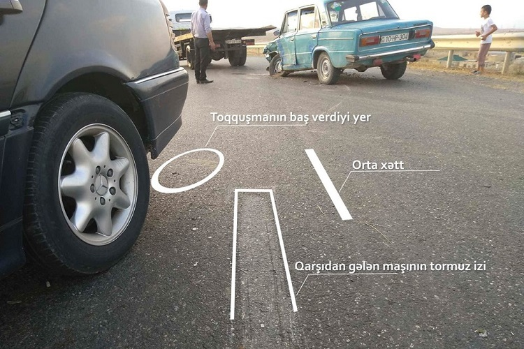 Jurnalistin avtomobilini vurdular   - FOTO