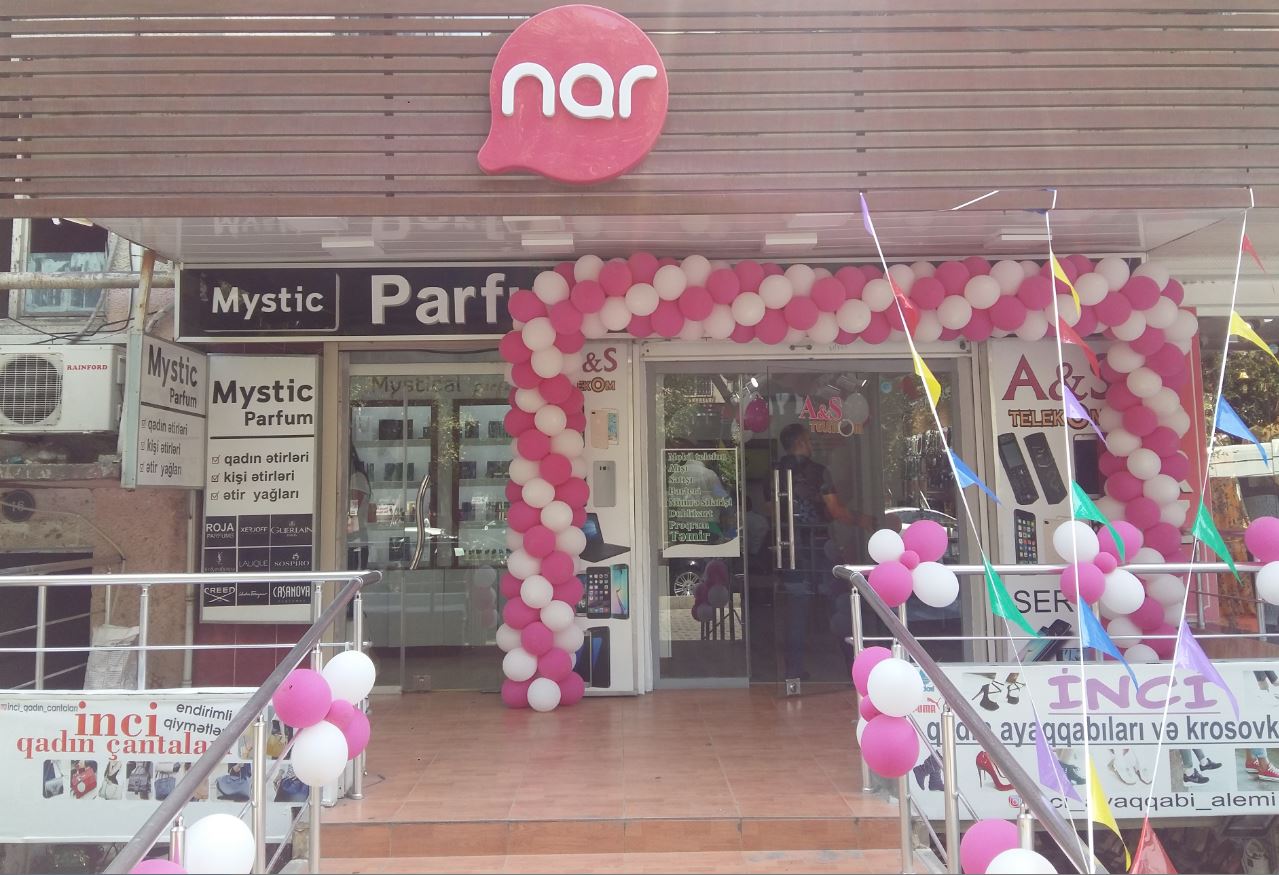 Nar yeni dizaynlı mağazasını təqdim etdi -  Fotolar