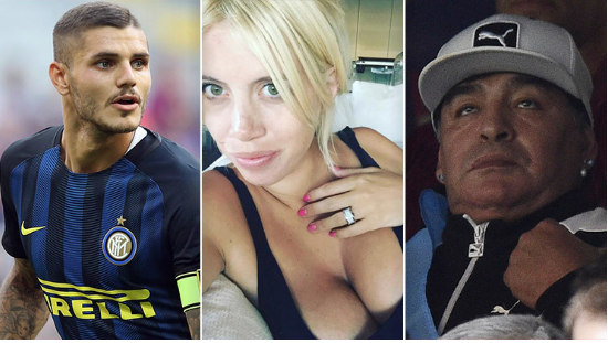 Məşhur futbolçunun arvadı ərinə Maradona ilə xəyanət etdi   - FOTOLAR 