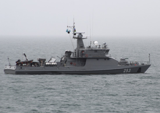 Ordu Xəzər dənizində döyüş hazırlığına gətirildi -  FOTOLAR