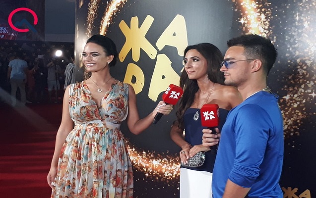 Zara Mqoyan Bakıda qırmızı xalçaya çıxdı -  FOTOLAR