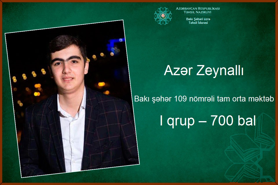 Bakıda 700 bal toplayan abituriyentlər bunlardır   - FOTOLAR