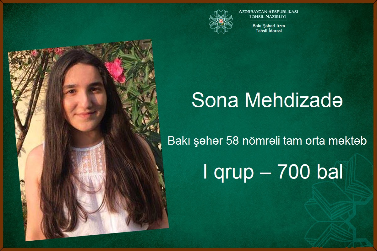 Bakıda 700 bal toplayan abituriyentlər bunlardır   - FOTOLAR