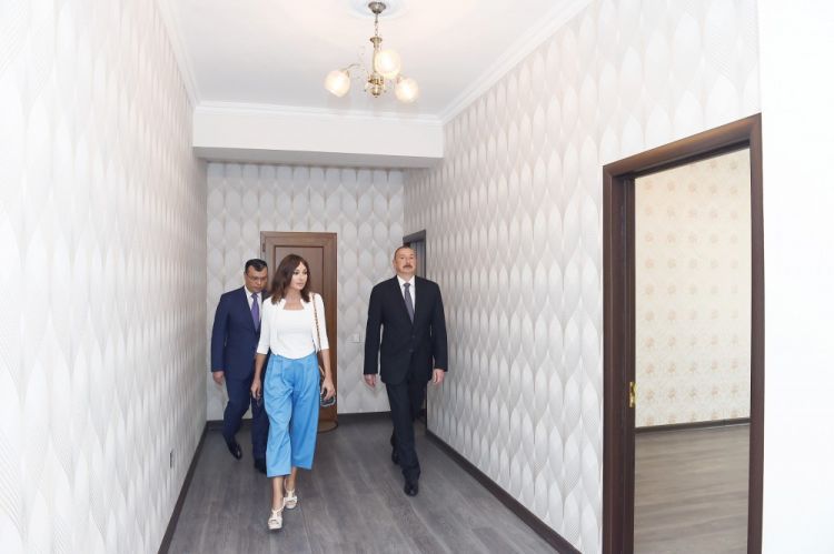 Prezident və xanımı Lökbatanda əlil və şəhid ailələri ilə görüşdü    - FOTO (YENİLƏNİB-2) 