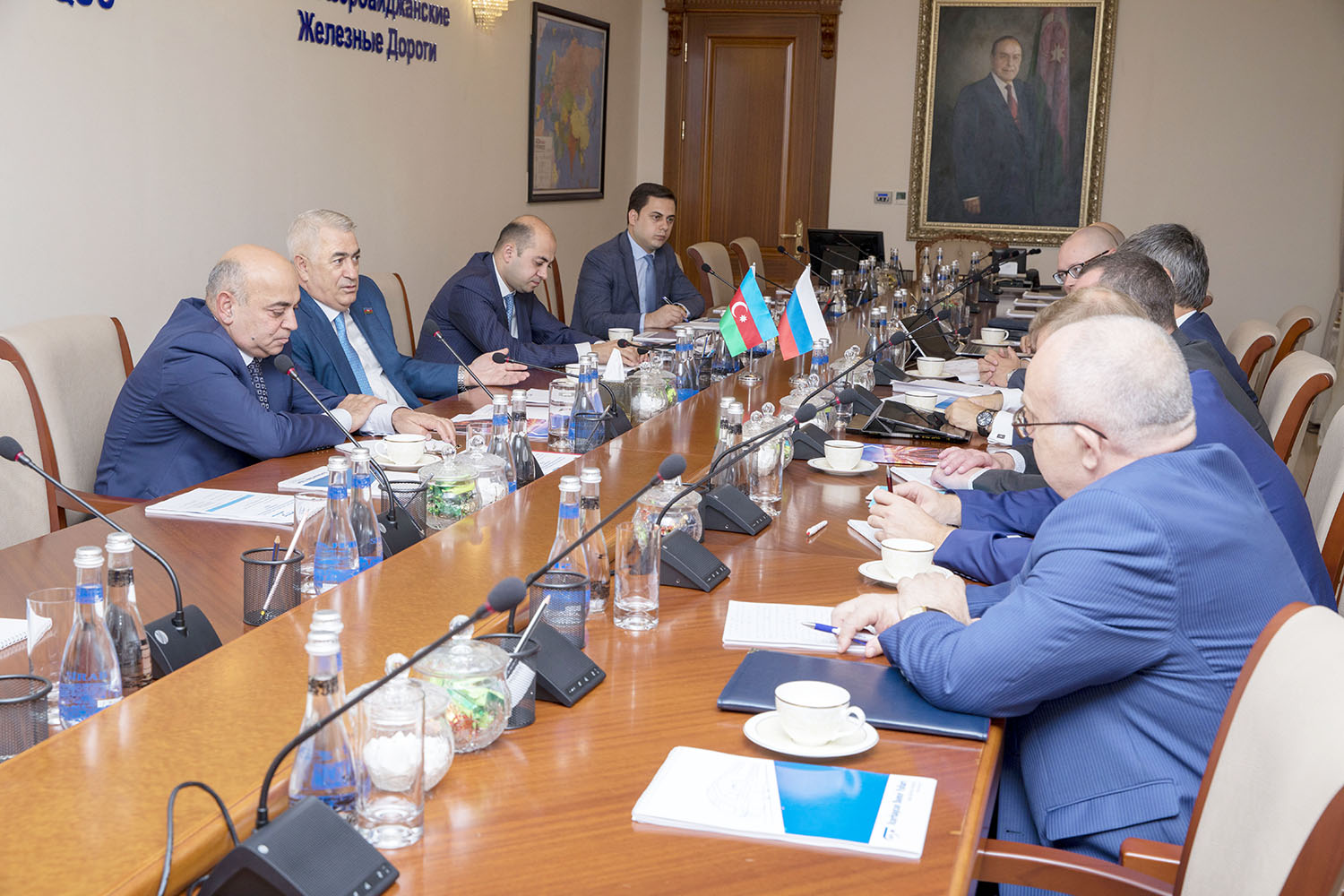 İkitərəfli əməkdaşlıq əlaqələri müzakirə olundu   - FOTOLAR