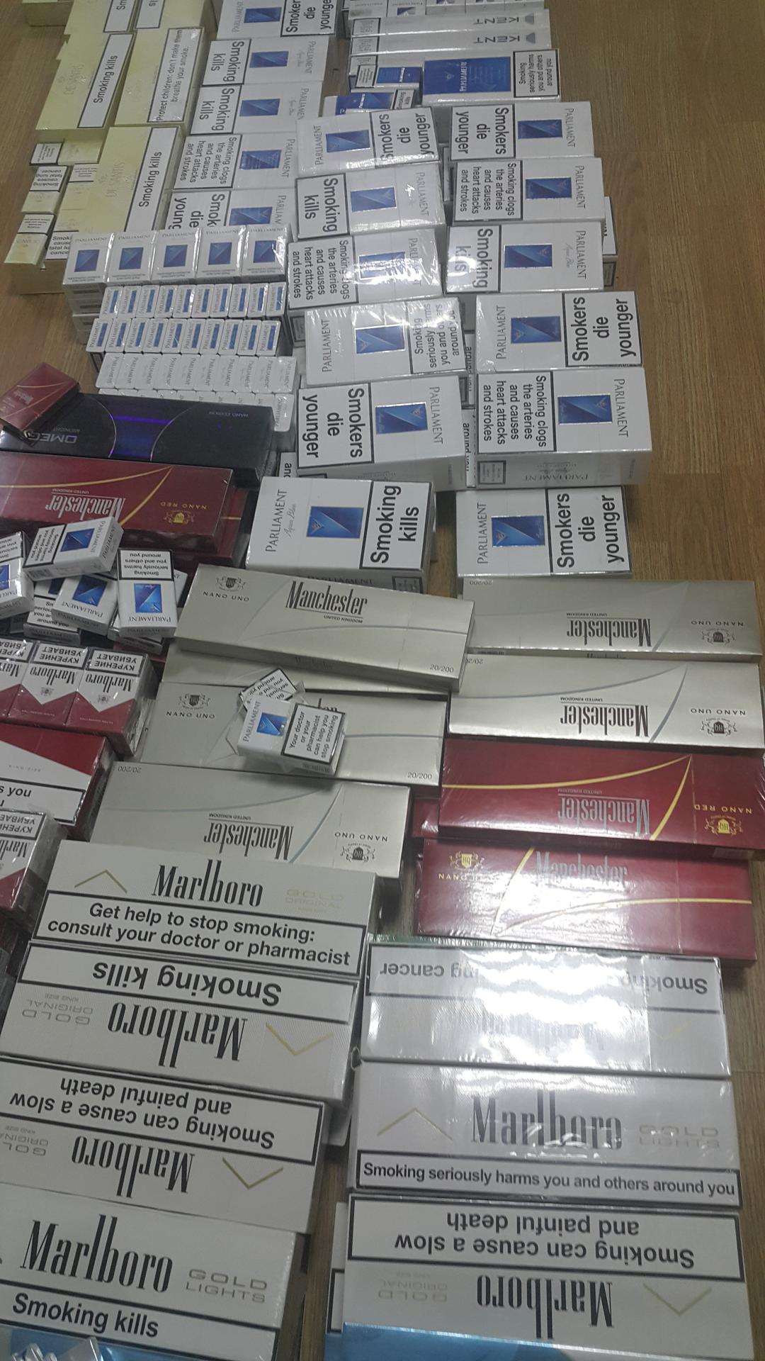 Komitədən ƏMƏLİYYAT  -  Qanunsuz yolla gətirilən siqaretlər aşkarlandı (FOTO)