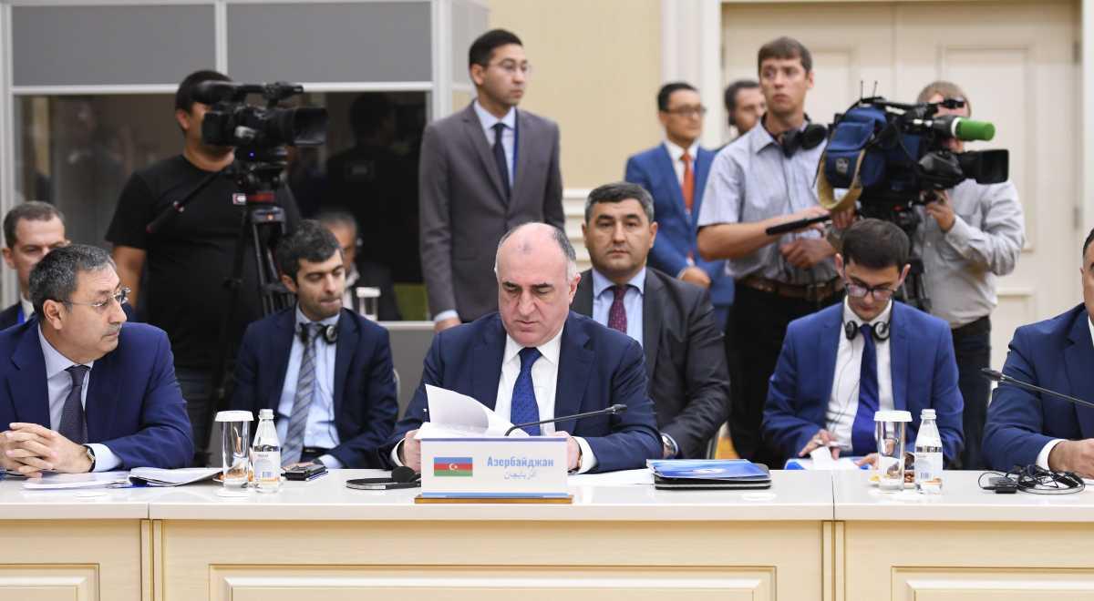 Xəzəryanı dövlətlərin XİN başçıları müzakirə etdilər -  FOTOLAR