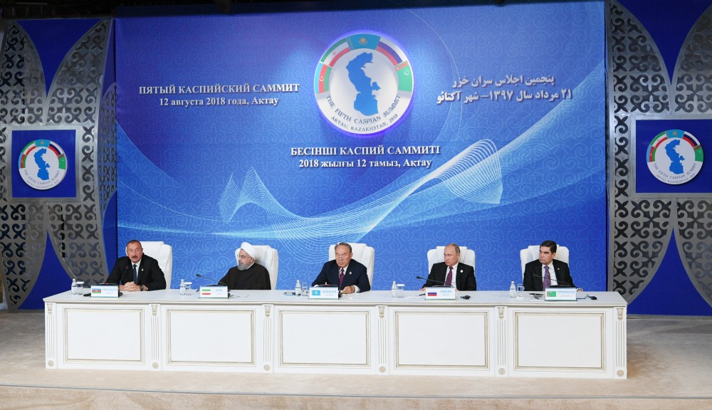 Prezidentlər mətbuata bəyanatlarla çıxış etdilər   - FOTOLAR