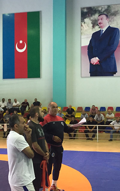 Biz sizinlə fəxr edirik - Güləşçilərimiz qazilərlə görüşdü - VİDEO + FOTO