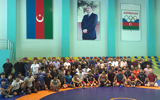 Biz sizinlə fəxr edirik - Güləşçilərimiz qazilərlə görüşdü - VİDEO + FOTO