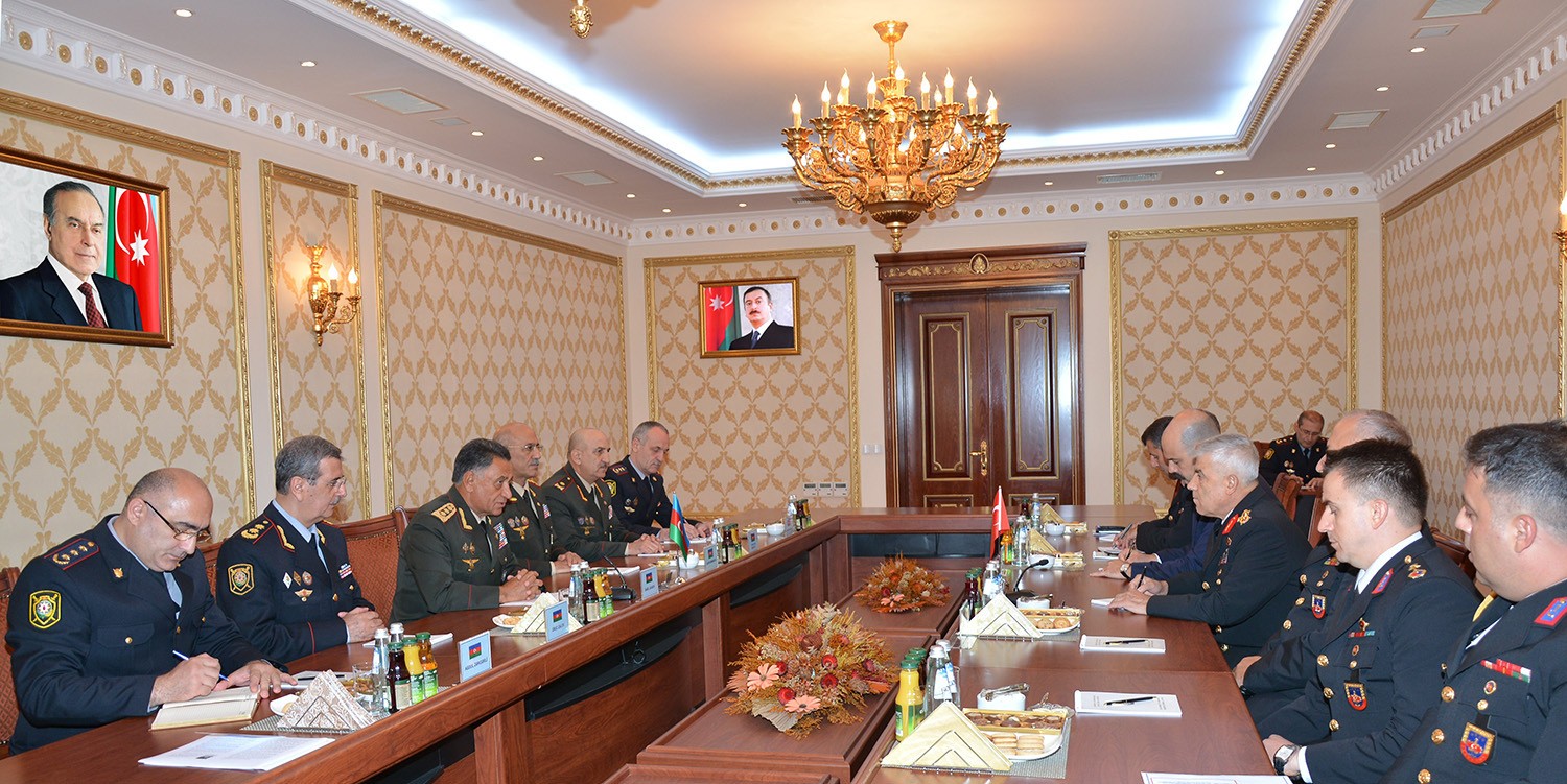 Ramil Usubov türkiyəli generalla   - FOTO