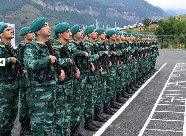 Yeni sərhəd zastavası kompleksi istifadəyə verildi  - FOTOLAR