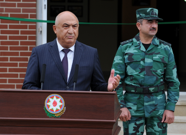 Yeni sərhəd zastavası kompleksi istifadəyə verildi  - FOTOLAR