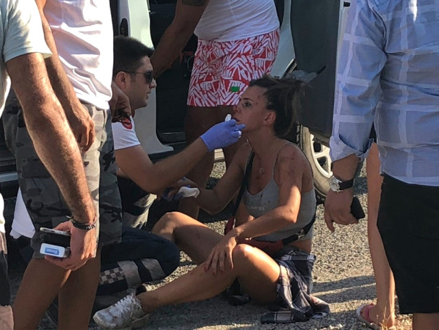 Sərnişin avtobusu YOLDAN ÇIXDI -  25 nəfər yaralandı (FOTOLAR)