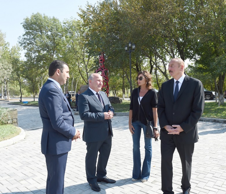 Şərabçılıq kompleksi istifadəyə verildi: Prezident açılışda - FOTOLAR